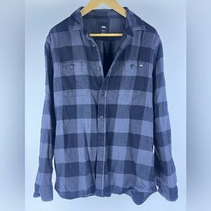 Vans flannel button down